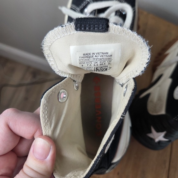 Level SS/New -  Converse Run Star Motion Black Gum Honey 2021 Men's Shoes Sz 6 - Picture 12 of 13
